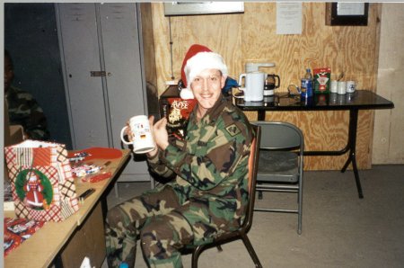Josef  with coffee